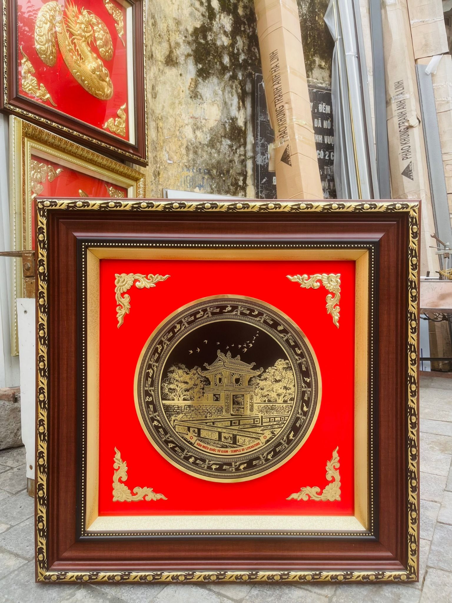 Tranh Khuê Văn Các – Quà Tặng Sự Kiện Đậm Hồn Việt