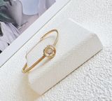  Lắc đá nhảy Swarovski màu vàng gold - Swarovski Oxygen Women's bracelet 