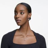  Set dây chuyền khuyên tai Swarovski đá nhảy hồng Millenia - Swarovski Millenia set Trilliant cut, Pink, Rhodium plated 