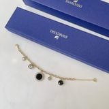  Lắc tay Swarovski hoa hướng dương - Swarovski Millennium Gold Tone Light Multi Colored Crystal Bracelet 