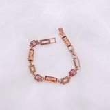  Lắc Swarovski màu hổ phách 