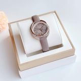  Đồng hồ Swarovski Duo màu nude - Swarovski Duo watch nude case 33 x 28mm 