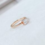  Nhẫn Swarovski Attract vàng hồng - Swarovski Attract Motif Ring White, Rose-gold tone plated 