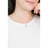  Dây chuyền Swarovski Twist màu trắng/ vàng hồng - Swarovski Twist necklace White/ Rose gold-tone plated 