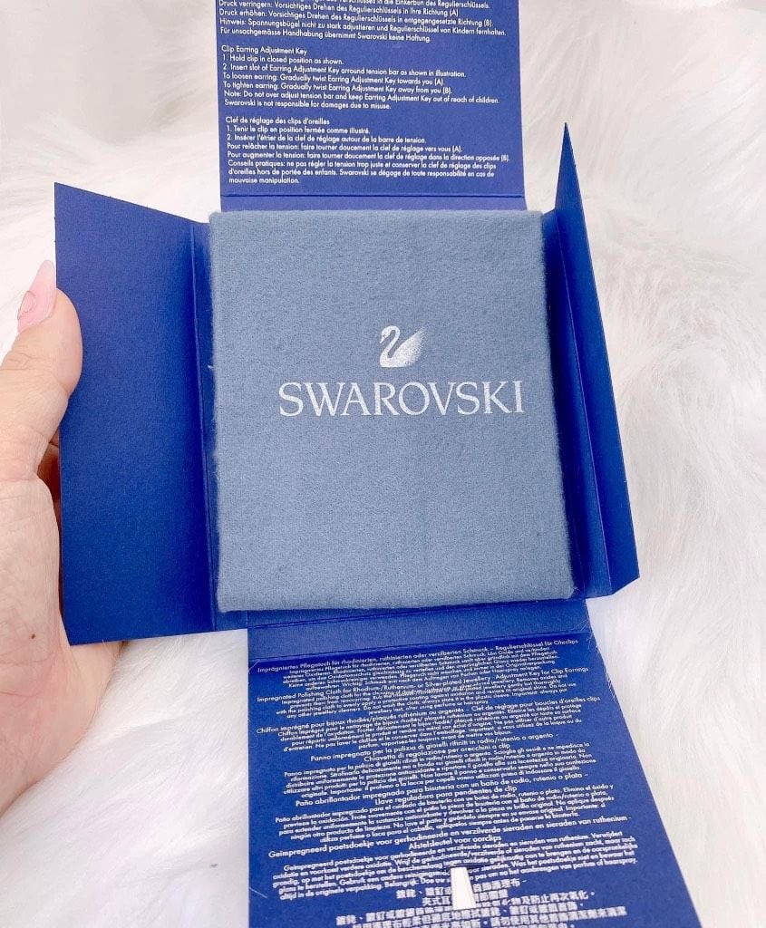  Khăn lau trang sức Swarovski - Swarovski cloth 