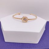  Lắc đá nhảy Swarovski màu vàng gold - Swarovski Oxygen Women's bracelet 