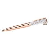  Crystalline ballpoint pen Swan, Rose gold tone, Rose gold-tone plated 