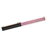 Bút ký Swarovski Crystalline hồng - đen - Swarovski Crystalline Gloss Ballpoint Pen, Black and Pink, Rose-Gold Tone Plated 