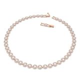  Dây chuyền Swarovski Angelic màu vàng hồng - Swarovski Angelic necklace Round cut, White, Rose gold-tone plated 