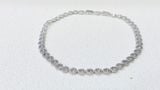  Vòng cổ Swarovski full pha lê trắng - Swarovski Angelic necklace Round cut, White, Rhodium plated 