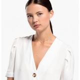  Dây chuyền Swarovski Attract chữ Y - Swarovski Attract Soul Y necklace Mixed cuts, White, Rose gold-tone plated 