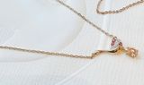  Cariti pendant Red bean ice, Multicolored, Gold-tone plated 
