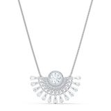  Dây chuyền Swarovski đá nhảy trắng hình quạt - Swarovski Sparkling Dance Dial Up Necklace 