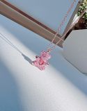  Dây chuyền Swarovski Teddy vàng hồng - Swarovski Teddy pendant Bear, Pink, Rose gold-tone plated 