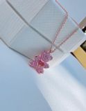  Dây chuyền Swarovski Teddy vàng hồng - Swarovski Teddy pendant Bear, Pink, Rose gold-tone plated 