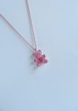  Dây chuyền Swarovski Teddy vàng hồng - Swarovski Teddy pendant Bear, Pink, Rose gold-tone plated 