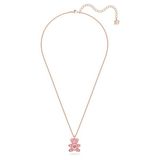  Dây chuyền Swarovski Teddy vàng hồng - Swarovski Teddy pendant Bear, Pink, Rose gold-tone plated 