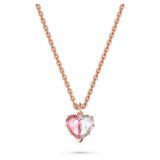  Gema 520 pendant Heart, Pink, Rose gold-tone plated 