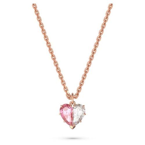  Gema 520 pendant Heart, Pink, Rose gold-tone plated 