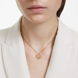  Dây Swarovski Generation màu vàng - Swarovski Generation pendant White, Gold-tone plated 