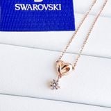  Dây chuyền Swarovski Lifelong trái tim - Swarovski Lifelong Heart pendant White, Rose gold-tone plated 