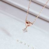  Dây chuyền Swarovski Lifelong trái tim - Swarovski Lifelong Heart pendant White, Rose gold-tone plated 