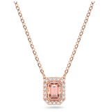  Dây chuyền Swarovski dancing Millenia hồng -  Swarovski Millenia necklace Octagon cut, Pink, Rose gold-tone plated 