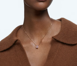  Dây chuyền Swarovski dancing Millenia hồng -  Swarovski Millenia necklace Octagon cut, Pink, Rose gold-tone plated 