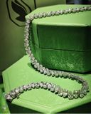  Dây chuyền Swarovski Millenia pear cut - Swarovski Millenia necklace Pear cut, White, Rhodium plated 