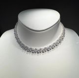  Dây chuyền Swarovski Millenia pear cut - Swarovski Millenia necklace Pear cut, White, Rhodium plated 