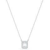  Dây chuyền Swarovski Millenia đá nhảy trắng - Swarovski Millenia pendant Octagon cut, White, Rhodium plated 