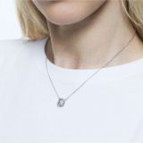  Dây chuyền Swarovski Millenia đá nhảy trắng - Swarovski Millenia pendant Octagon cut, White, Rhodium plated 