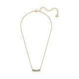  Dây Swarovski phím đàn màu gold - Swarovski Pleasant Piano Necklace Multi-colored, Gold-tone plated 