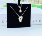  Zodiac Tiger pendant Tiger, Yellow, Gold-tone plated 