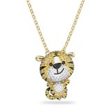  Zodiac Tiger pendant Tiger, Yellow, Gold-tone plated 