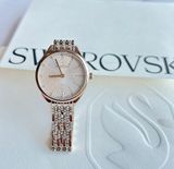  Đồng hồ Swarovski Attract tone champagne - Swarovski Attract watch Swiss Made, Pavé, Metal bracelet, Gold tone, Champagne gold-tone finish 