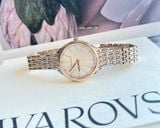  Đồng hồ Swarovski Attract tone champagne - Swarovski Attract watch Swiss Made, Pavé, Metal bracelet, Gold tone, Champagne gold-tone finish 