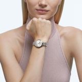  Đồng hồ Swarovski Attract tone champagne - Swarovski Attract watch Swiss Made, Pavé, Metal bracelet, Gold tone, Champagne gold-tone finish 