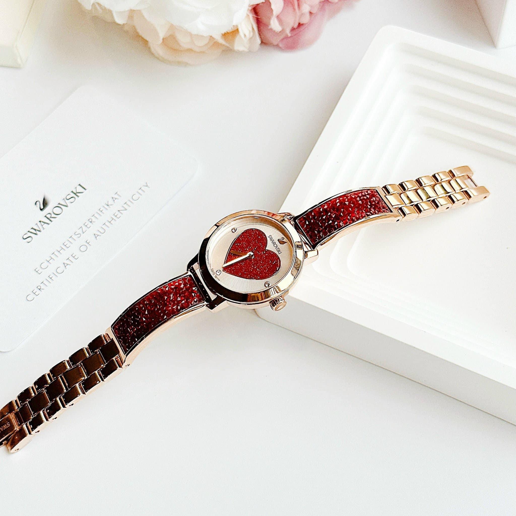 Swarovski Watch Cosmic Rock Red Heart – Tên cửa hàng
