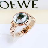 Đồng hồ Swarovski Crystal Lake vàng hồng - Swarovski Crystal Lake Quartz Grey Dial Ladies Watch 