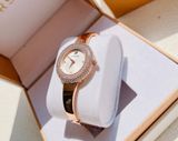  Swarovski Crystal Rose Watch 34mm 