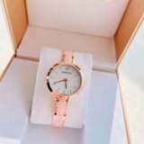  Đồng hồ Swarovski Crystalline màu hồng - Swarovski Crystalline Delight watch Swiss Made, Metal bracelet, Pink, Rose gold-tone finish 