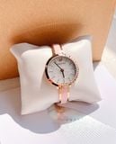  Đồng hồ Swarovski Crystalline màu hồng - Swarovski Crystalline Delight watch Swiss Made, Metal bracelet, Pink, Rose gold-tone finish 