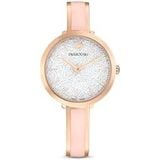  Đồng hồ Swarovski Crystalline màu hồng - Swarovski Crystalline Delight watch Swiss Made, Metal bracelet, Pink, Rose gold-tone finish 