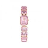  Đồng hồ Swarovski Millenia hồng - Swarovski Watch Octagon cut bracelet, Pink, Rose gold-tone finish 