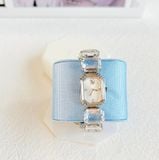  Đồng hồ Swarovski Millenia trắng - Swarovski Millenia Watch Octagon Bracelet 