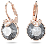  Khuyên tai Swarovski Bella V (màu trắng, xám) - Swarovski Bella V Pierced Earrings (white, grey) 