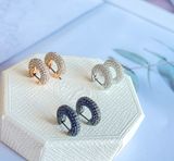  Khuyên tai Swarovski Dextera - Swarovski Dextera hoop earrings Small 