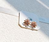  Khuyên tai Swarovski Cúc bất tử mix nhiều màu - Swarovski Eternal Flower stud earrings Flower, Multicolored, Mixed metal finish 