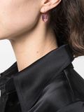  Khuyên tai Swarovski Millenia bát giác hồng - Swarovski Millenia drop earrings Octagon cut, Pink, Rose gold-tone plated 